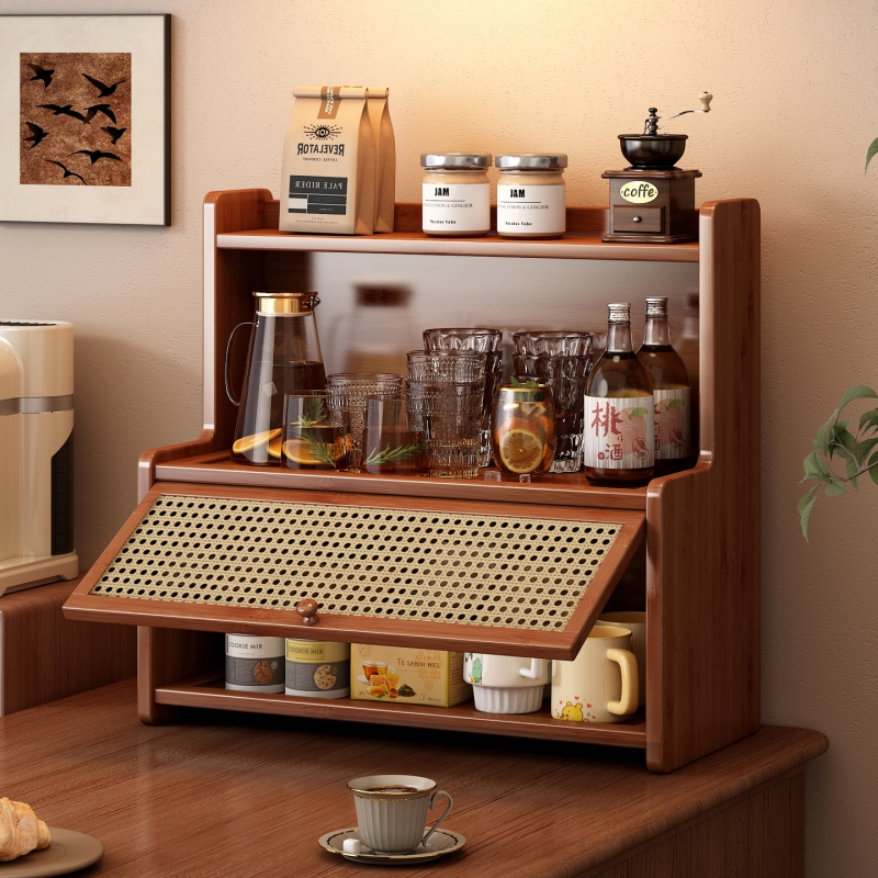 桌面置物架多层杯子收纳架餐桌