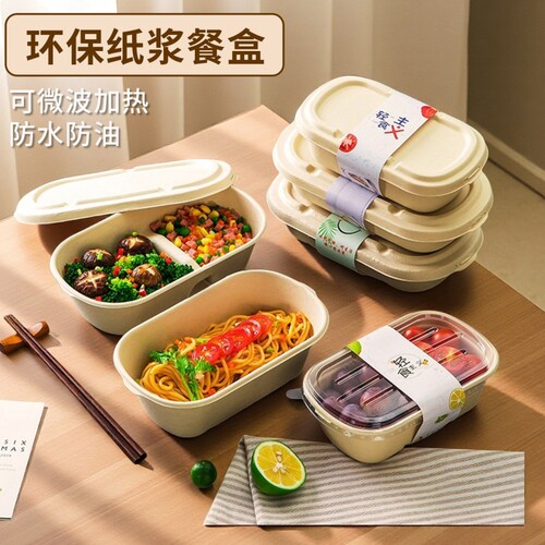 一次性餐盒轻食打包盒可微波加热