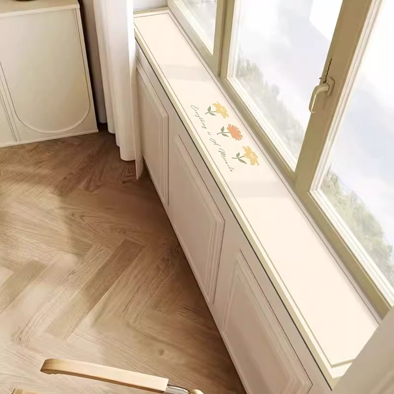 飘窗窗台垫窄改造窗沿垫板硅藻泥吸水防滑防尘阳台保护垫窗户垫子