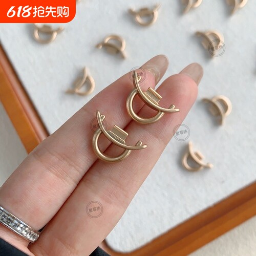 适用于小米手环10nfc个性表链金属连接器9nfc陶瓷版8nfc手表连接头NFC表带转换接头圆口银色金色珍珠黑色星光