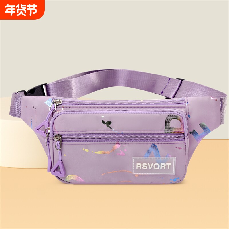新款手机包牛津布腰间包女包运动腰包女户外休闲干活腰带包跑步