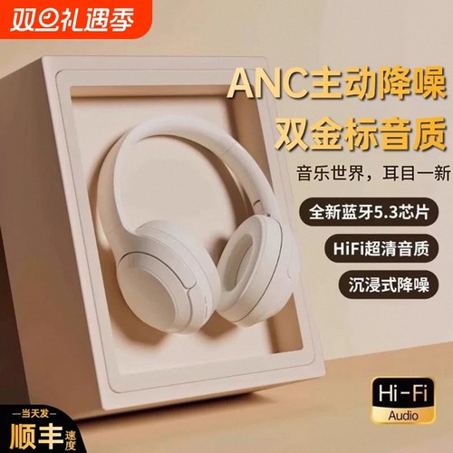 蓝牙降噪耳机带麦|千人回购