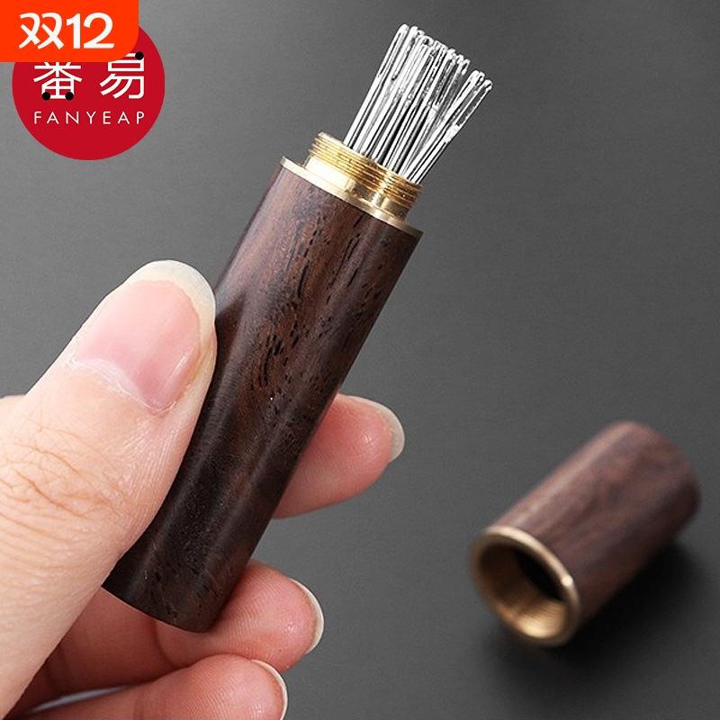 缝衣针BE1sn0-缝纫针筒缝衣针筒装针线筒手缝针收纳瓶装针筒