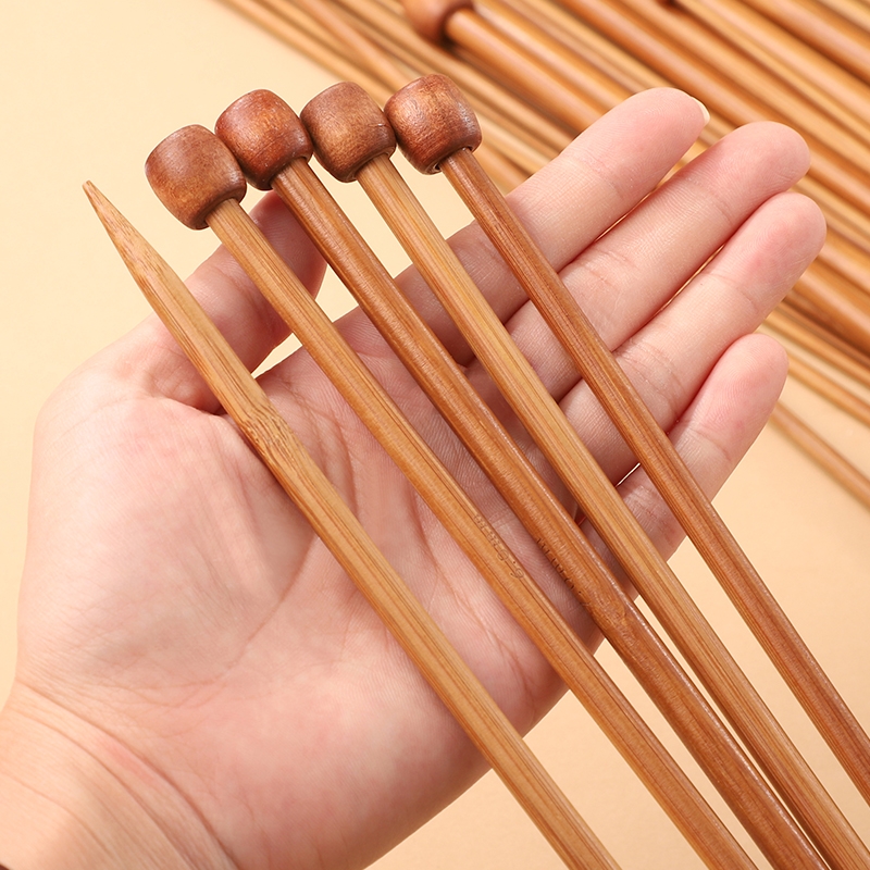 织毛衣针棒针竹针全套装手工织毛线毛衣围巾帽子直针编织工具单头