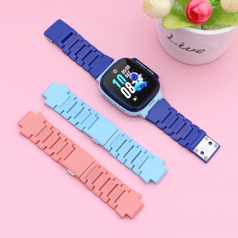 适用小天才电话手表磁吸闪扣表带z6pro/z6a/z6s/q2a/d2a/q1a/d3/q1r/z8a/z7s/z7a表链配件z9/y8/n3/u3/z5/z6