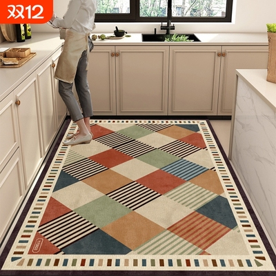 厨房地垫满铺易打理地毯家用脚垫