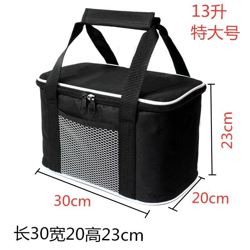 加厚保温饭盒袋冰包冰袋保鲜旅游带饭冷藏手提防水便当包家用单肩