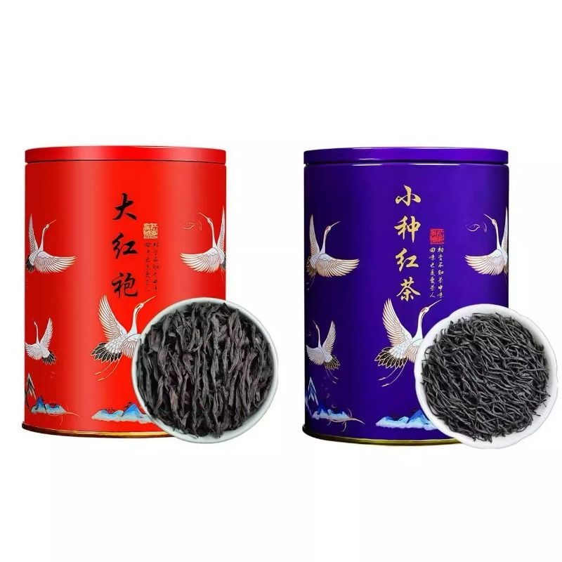 大红袍正山小种浓香型新茶组合装罐装100gx2罐