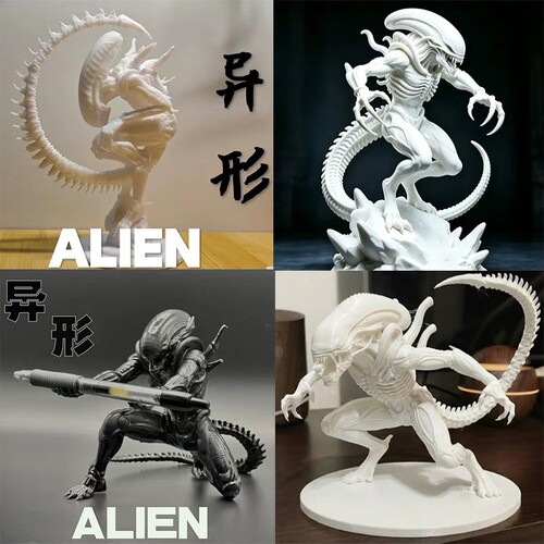 潮玩异形ALIEN周边3d打印diy手办
