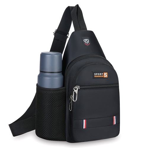 运动胸前包潮流户外小背包