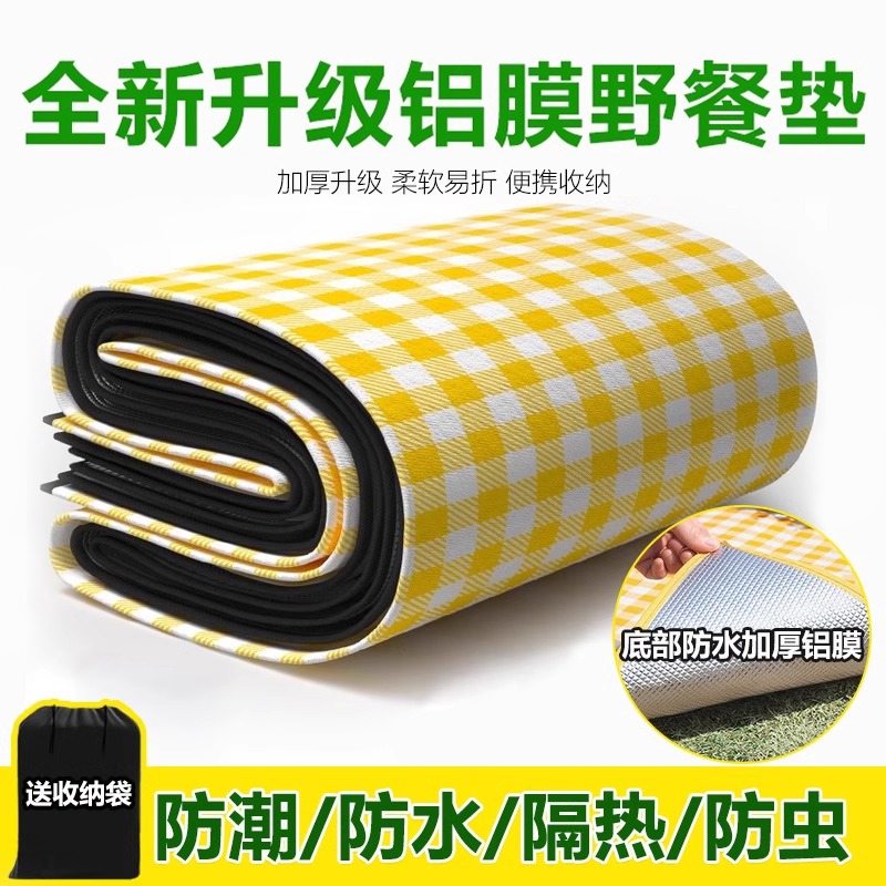 地上睡觉专用防潮垫野餐垫加厚户外露营便携帐篷地垫春游坐垫防水