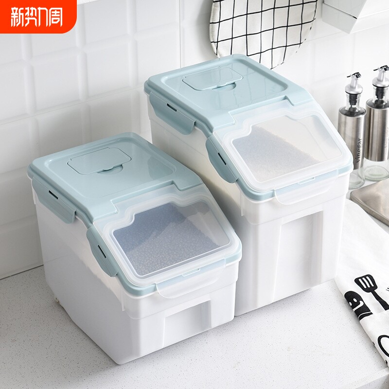 狗粮盒密封存储桶猫粮盒子装狗粮的桶防潮米桶杂粮米箱宠物储粮桶