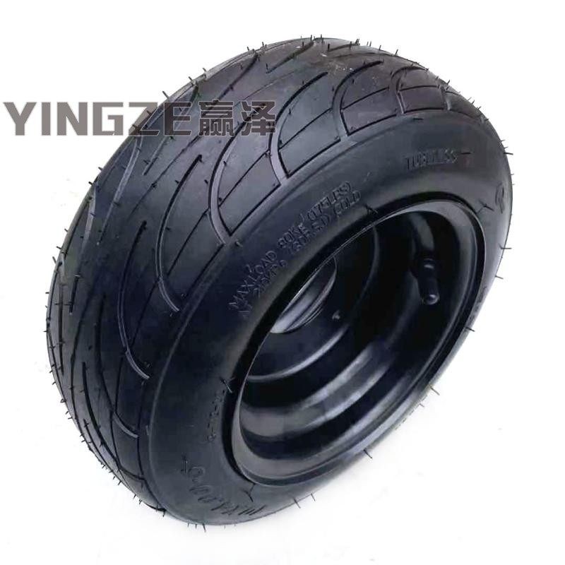 改装四轮沙滩车卡丁车改装配件10X4.00-6寸轮胎轮毂 真空轮