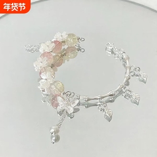 季小众设计高级手链半镯学生党闺蜜手串情侣新中式高颜值礼物