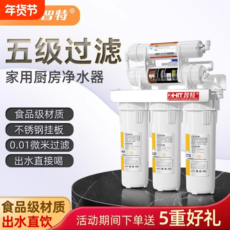 德国智特超滤净水器家用10寸滤芯通用大款过滤器直饮厨房自来水