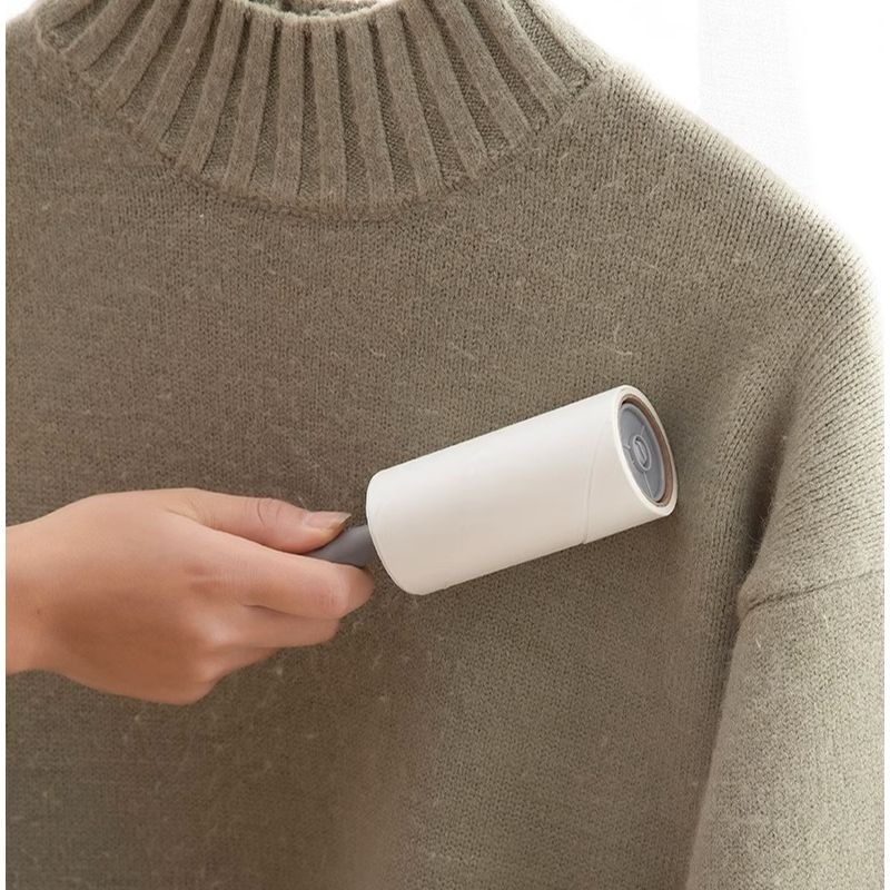 粘毛器滚筒替换纸黏毛沾毛去除毛神器衣物家用粘纸滚撕纸多规格