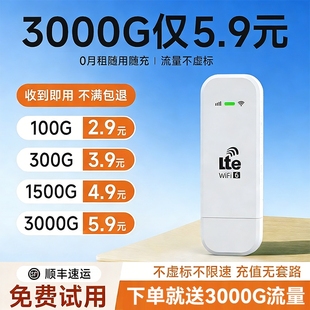 智能wifi移动无线wifl6便携式 路由器全国通用流量 免插卡2026新款