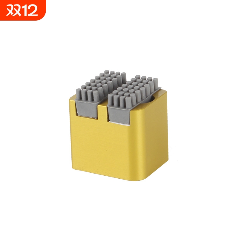 拓T竹x1c/p1s擦嘴模块硅胶双头擦料喷嘴清洁3D打印机配件X1/P1