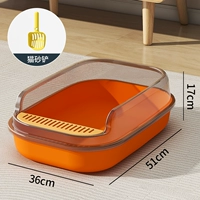 Янтарный апельсин [Ambrace доступен в 40 фунтов] Дайте кошачью песчаную лопату