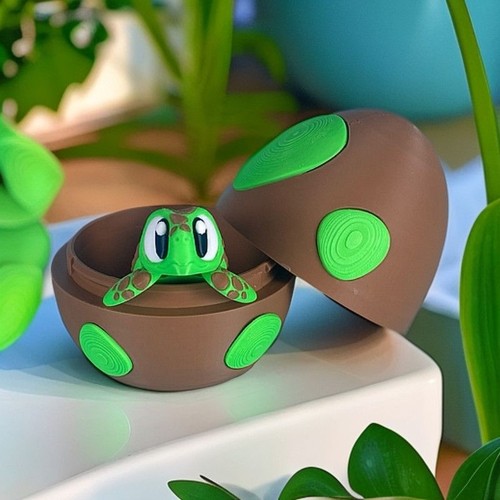 3打印关节可动趣味可爱小乌龟迷你书包钥匙挂件可爱礼物玩具手办