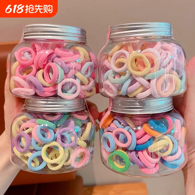 儿童头绳女2025拇指女童新款发圈宝宝扎头发绳高弹力耐用皮筋头饰