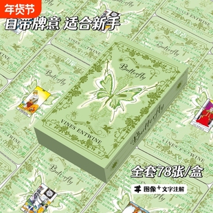 绿野之境塔罗牌78张韦特塔牌初学者经典原创学习桌游卡牌自带牌意