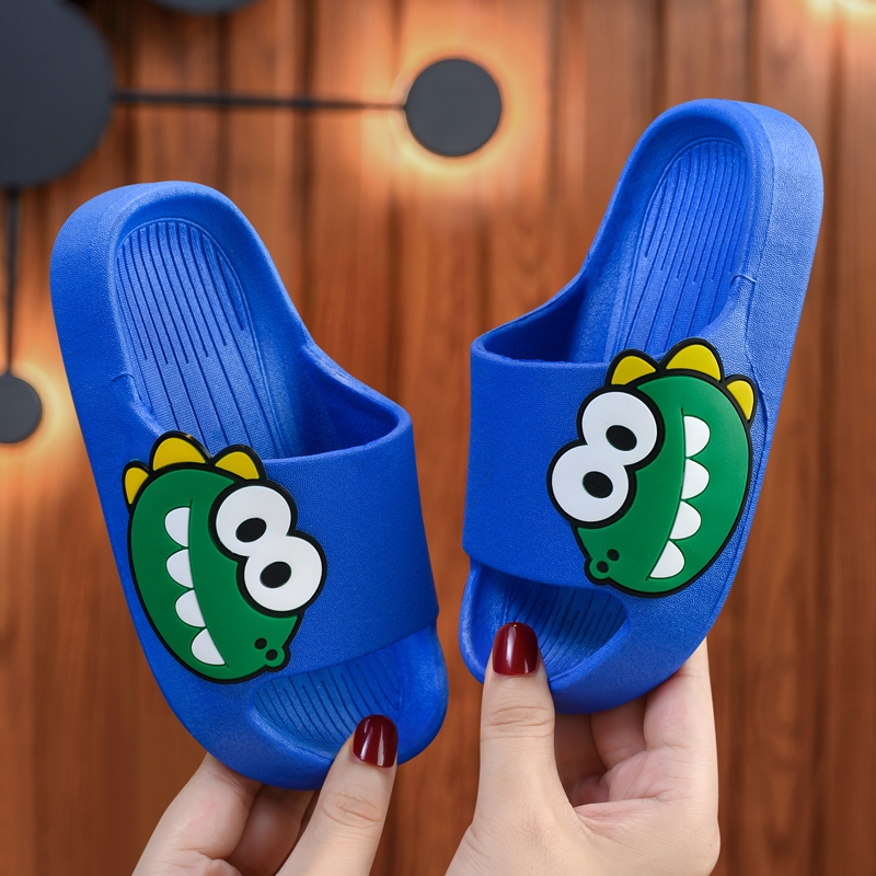 儿童拖鞋夏季外出洗澡居家内防臭防滑男童厚底外穿亲子凉拖鞋室外