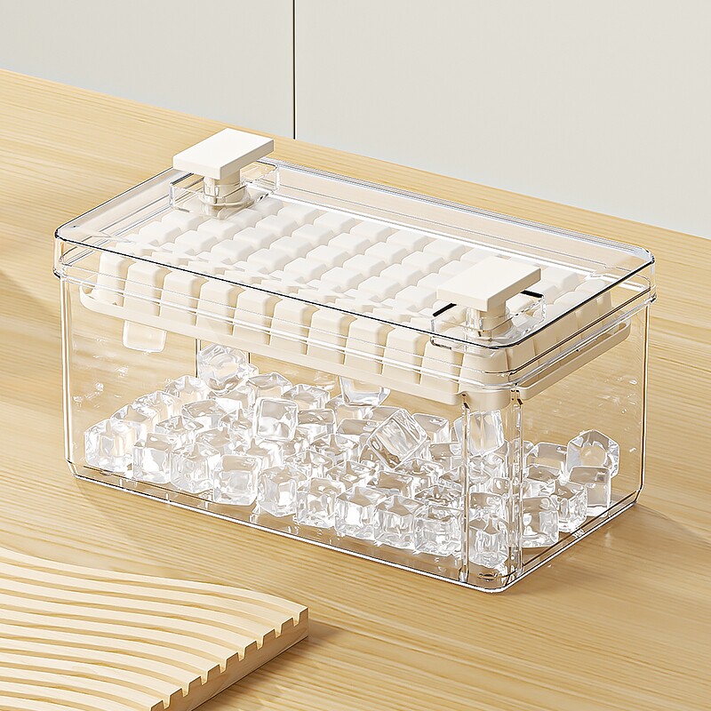 冻冰块模具制冰盒自制冰格家用食品级冰箱专用储存盒制冰神器