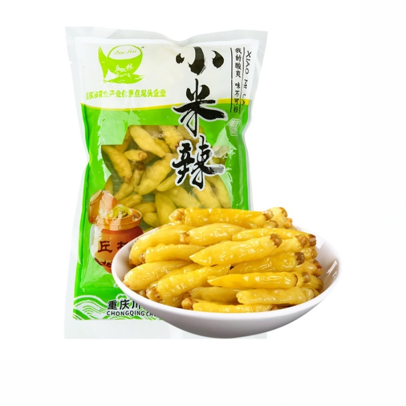 小包装泡椒小米辣泡菜