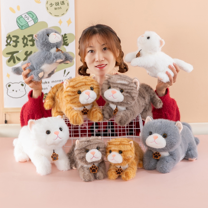 新款卡通欧貂音乐趴猫公仔布娃娃