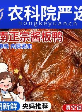 【央妈推荐】湖南酱板鸭常德特产