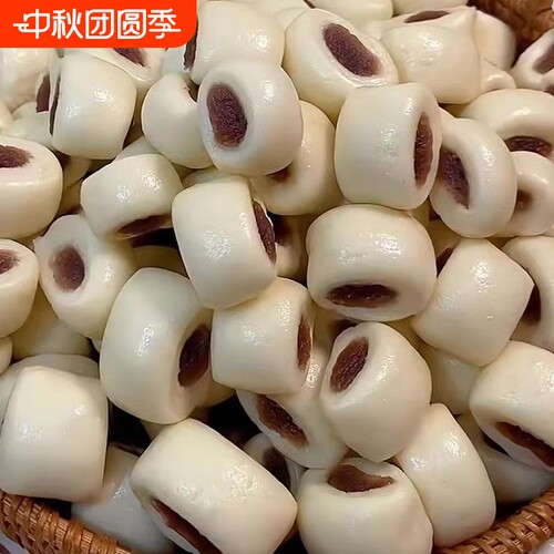 宝星龙牛奶豆沙小馒头头宝宝儿童营养早餐半成品手工懒人面食速冻