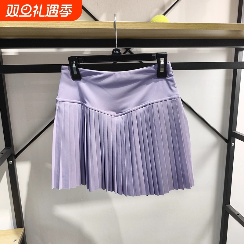 大码胖mm速干防走光裙裤子晨跑运动健身瑜伽服跑步短裤裙女200斤