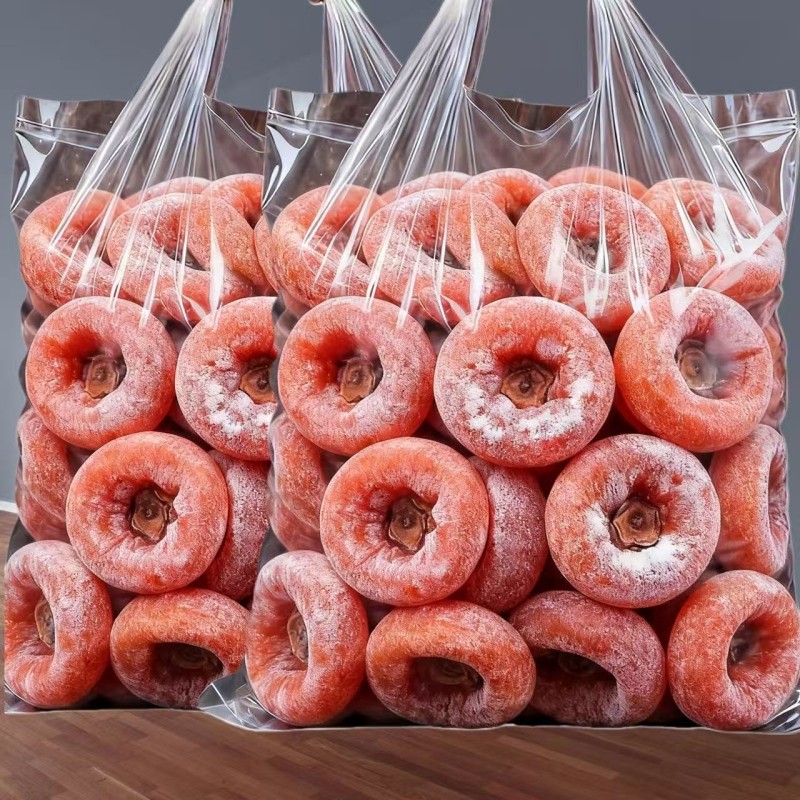 【头茬新货】正宗大圆柿饼新鲜头茬老树柿子柿饼流心霜降正宗糖心