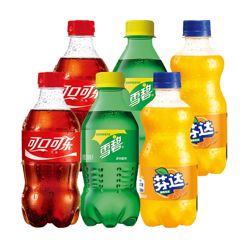 可口可乐汽水迷你装夏季碳酸饮料300ml*6瓶/12瓶