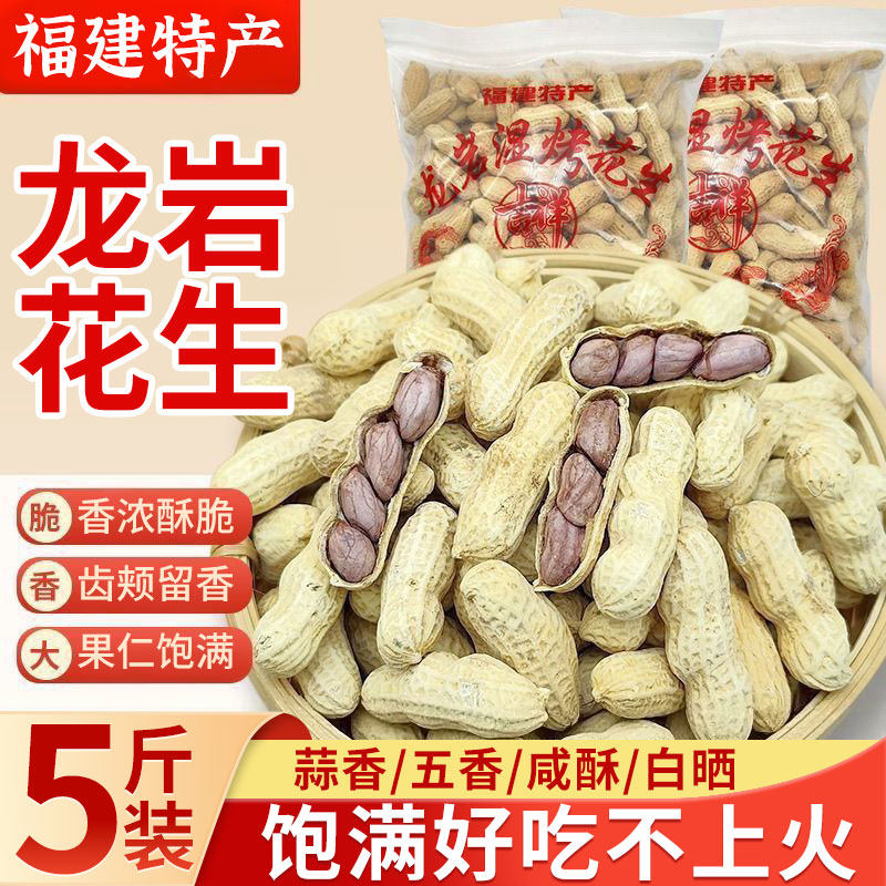 正宗龙岩花生蒜香咸干五香盐水白晒湿烤水煮带壳炒货零食年货批发,零食/坚果/特产,花生,淘宝优惠券,粉丝福利购,淘宝优惠卷