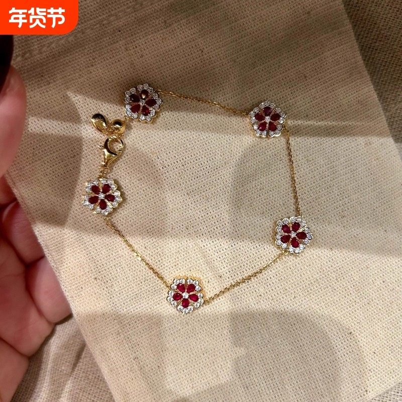 新中式拉丝金宝瓶点钻镂空祥云吊坠项链精致锁骨链女,饰品/流行首饰/时尚饰品新,手链,淘宝优惠券,粉丝福利购,淘宝优惠卷