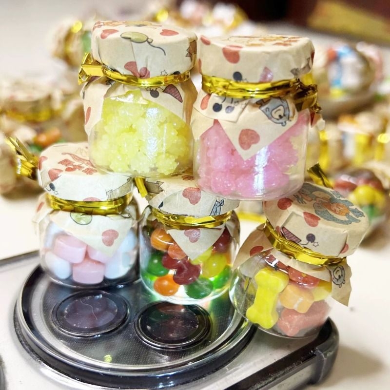 网红创意零食许愿瓶星星糖果水果罐装果味迷你漂流瓶怀旧礼物学生