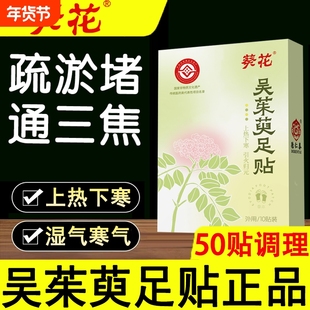 葵花成人儿童引火下行清热解毒涌泉穴上热下寒中焦不通吴茱萸足贴