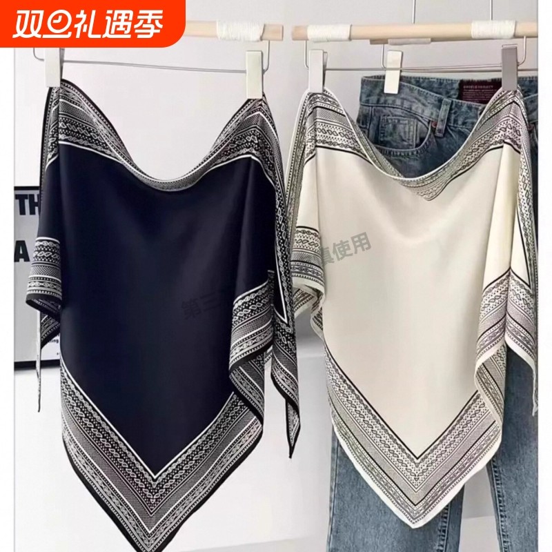 儿童围巾秋冬款防风保暖婴儿宝宝围脖丝巾新款男童女童三角巾披肩