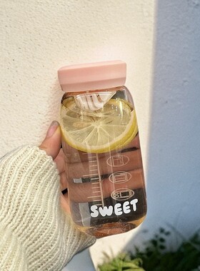 便携咖啡杯小巧夏季水杯迷你杯外出携带耐高温塑料杯小容量食品级