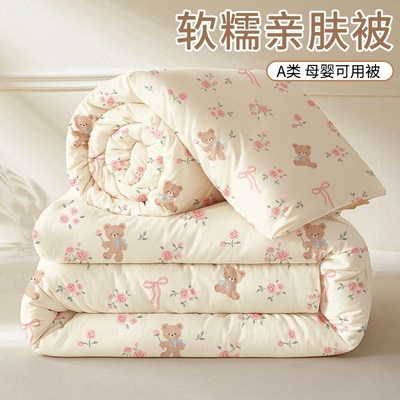【柔软保暖！】A类被子四季通用