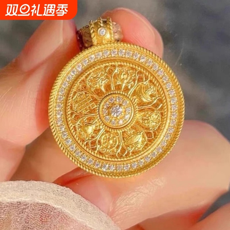 时来运转项链转运珠毛衣链