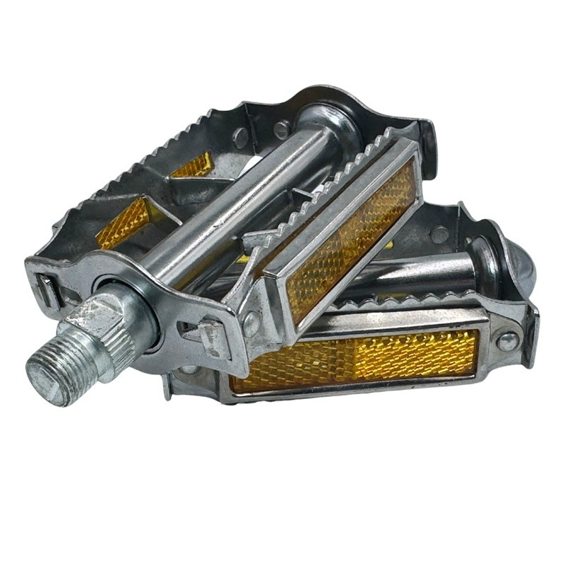 PJ801钢铁制自行车脚蹬板山地车脚蹬子单车防滑脚踏骑行配件