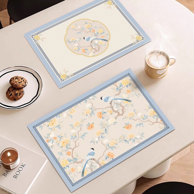 餐垫防水防油高级感垫布餐巾垫免洗隔热桌垫西餐垫餐具垫防烫厨房