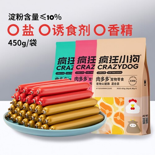 疯狂小狗狗火腿肠|超1000次加购