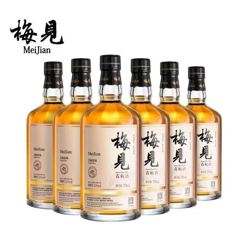 梅见青梅酒 白梅见 金桂梅见12度750ml/瓶 女士低度微醺清爽酸甜图片