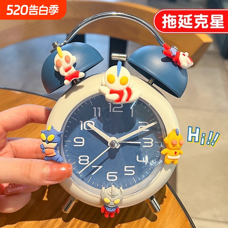 闹钟学生专用起床神器儿童男孩强力叫醒高颜值电子自律2025新款表