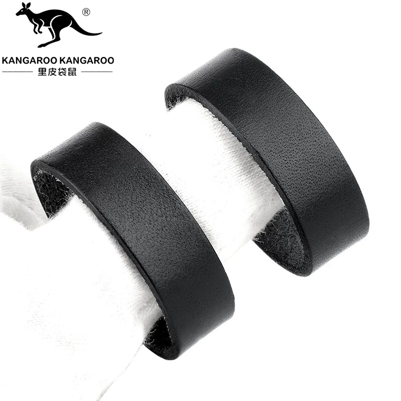 皮带真皮牛皮环扣皮圈介子圈圈套环腰带配件皮环套圈尾部固定皮环
