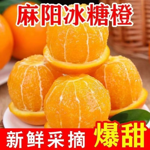 正宗麻阳冰糖橙9斤新鲜现摘果